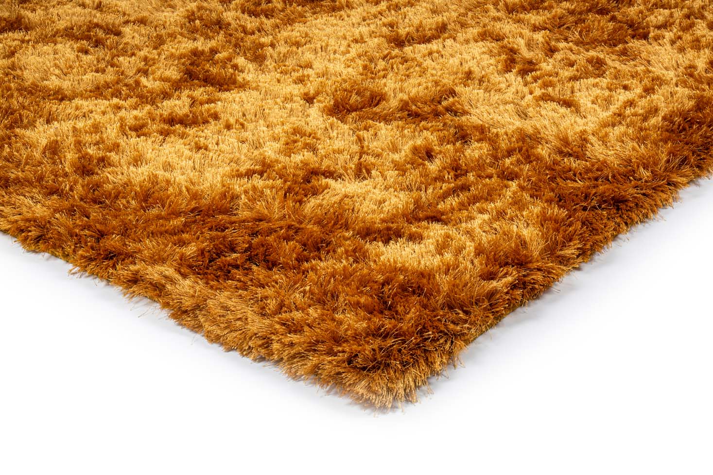 Arezzo Shaggy Vloerkleed Goud 200×300