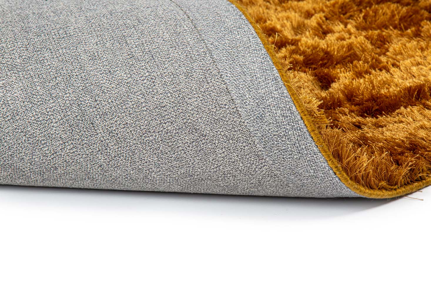 Arezzo Shaggy Vloerkleed Goud 200×300