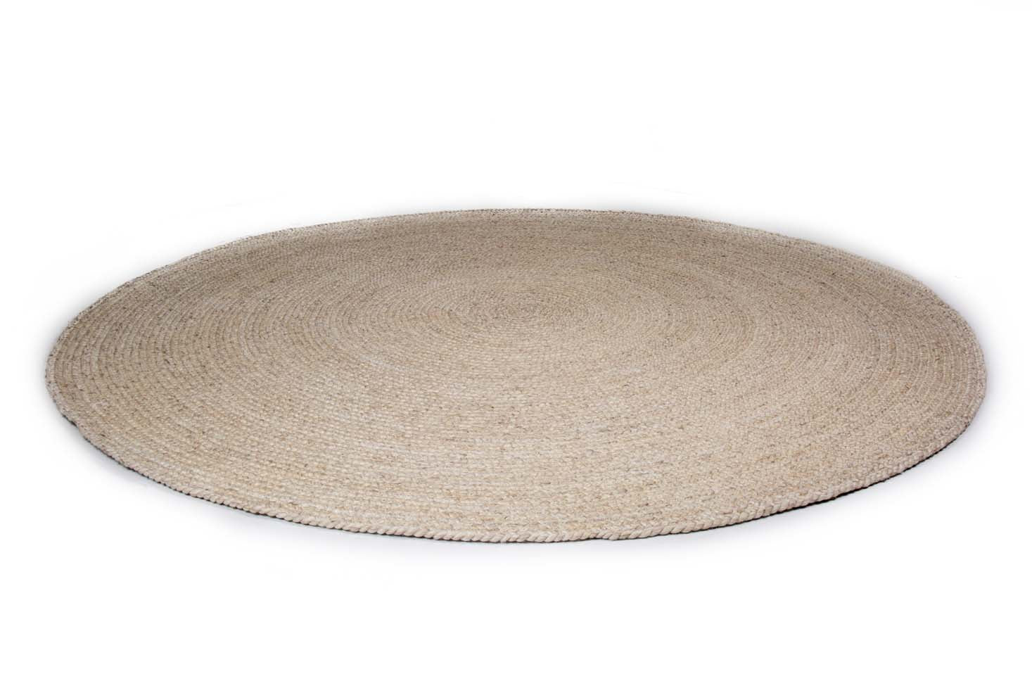 Bellano Rond Vloerkleed Wolkenwit Ø200 cm