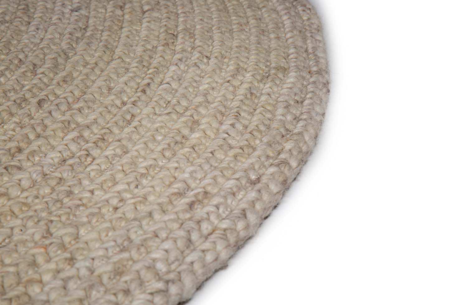 Bellano Rond Vloerkleed Wolkenwit Ø200 cm