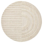 Monza Girare Vloerkleed Lichtgrijs Ø200