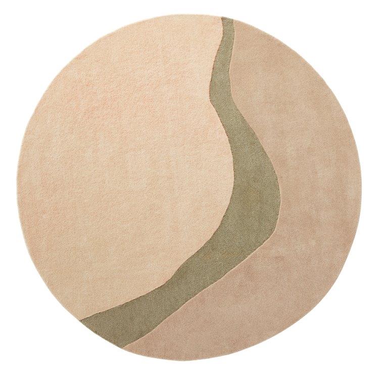 Organix Vloerkleed Kaki Ø200
