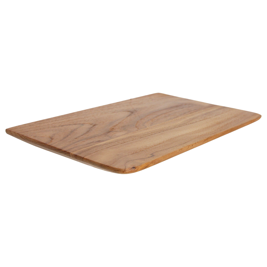 Craftsman Teakhouten Wandplank Set van 2 (25 cm)