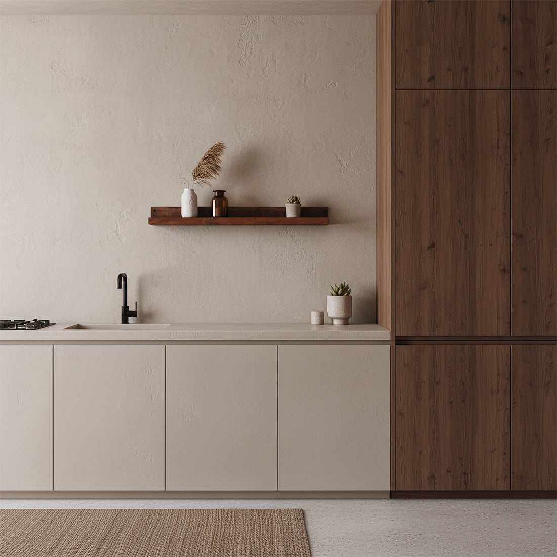 Factory Wandplank FSC‑Gerecycled Hout 75×8×8 cm