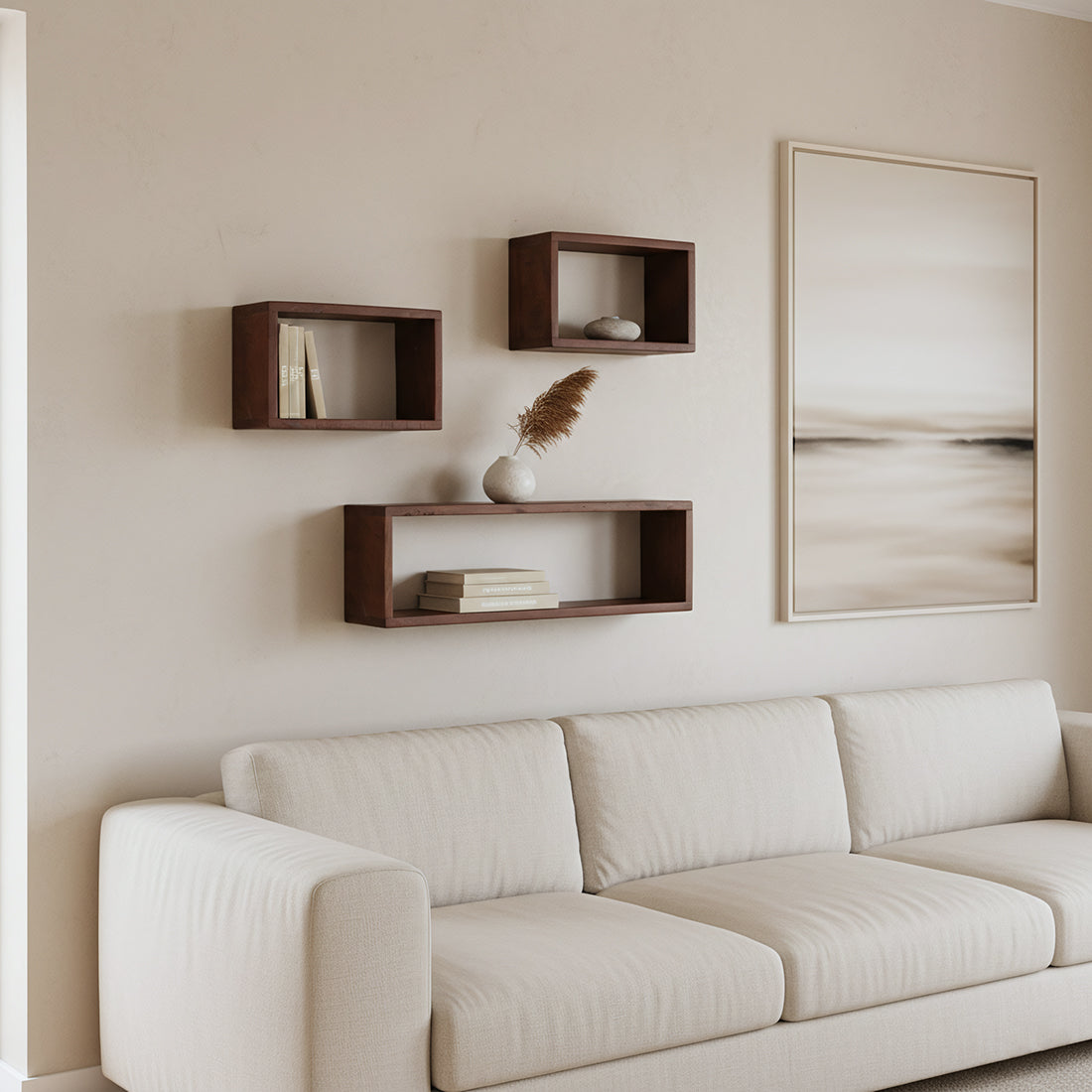 Factory Open Wandplank FSC‑Gerecycled Hout 70×15×22 cm