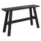 Zwart Houten Bankje ‘Bus Stop’ Large