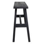 Zwart Houten Bankje ‘Bus Stop’ Large