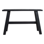 Zwart Houten Bankje ‘Bus Stop’ Large