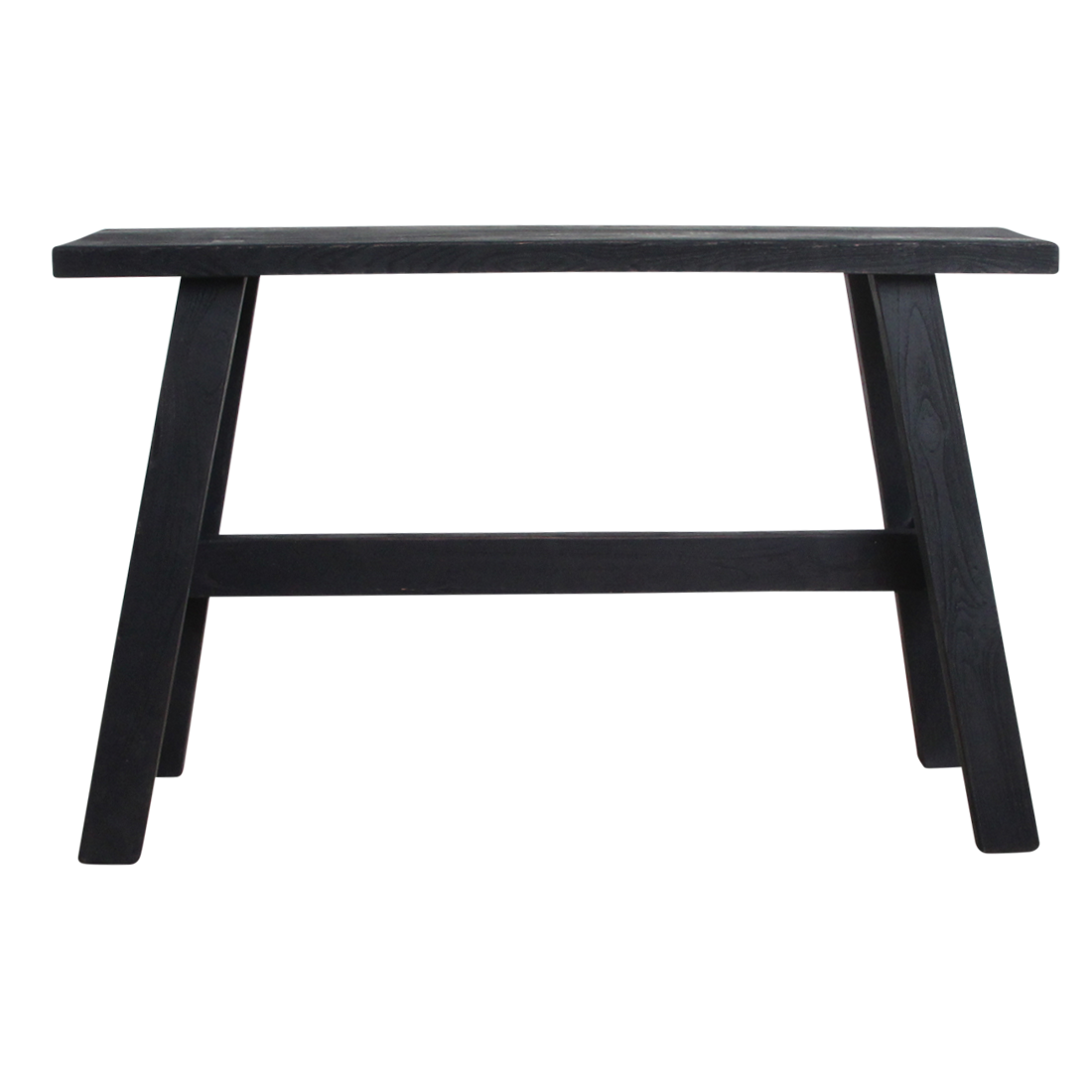 Zwart Houten Bankje ‘Bus Stop’ Large