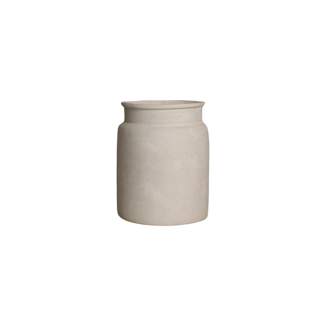 Krijt decoratieve vaas Mandore L - 37,5 x 37,5 x 35 cm