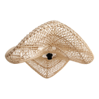 Wave rotan hanglamp L - Ø 71x26 cm