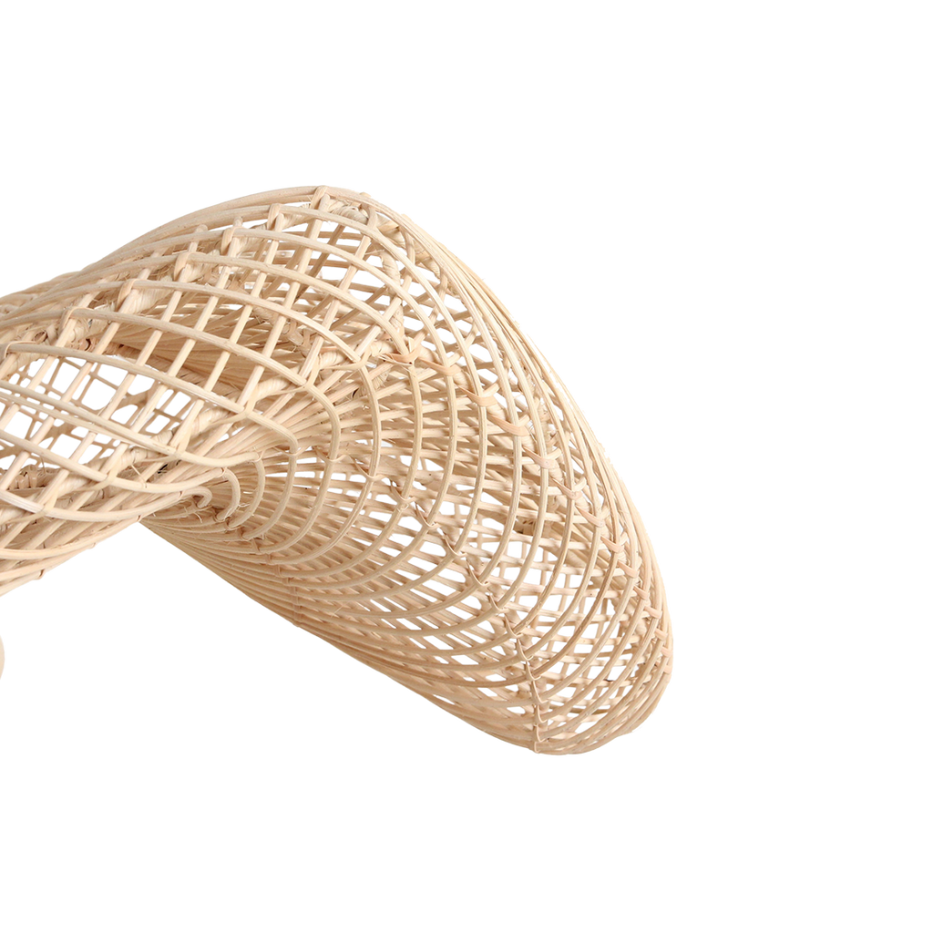 Wave rotan hanglamp L - Ø 71x26 cm