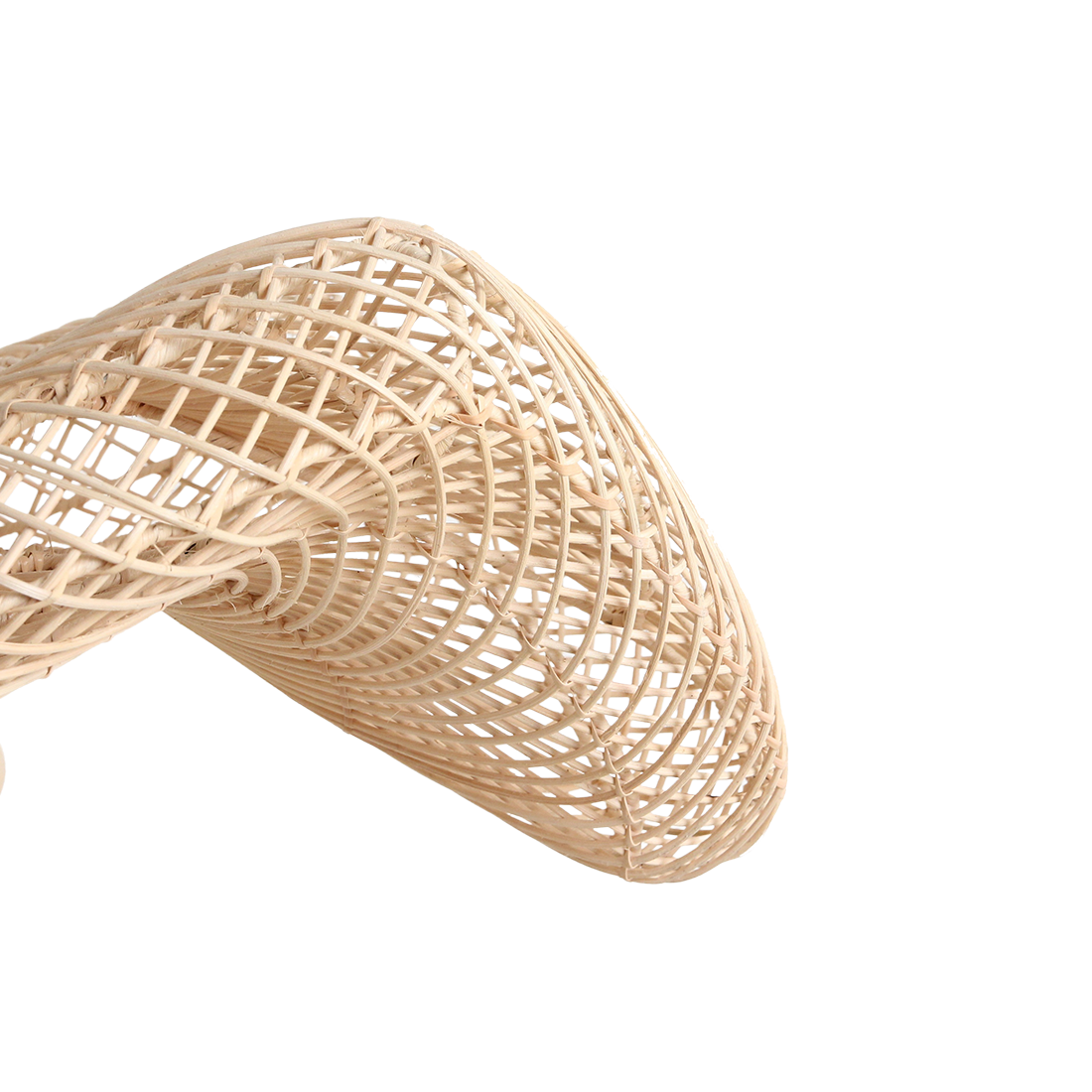 Wave rotan hanglamp L - Ø 71x26 cm