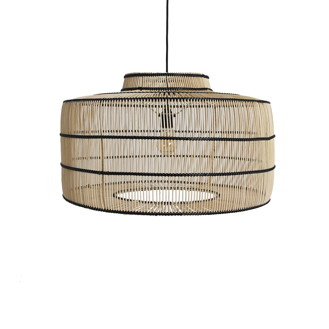 Stella rotan hanglamp - 61x61x36 cm
