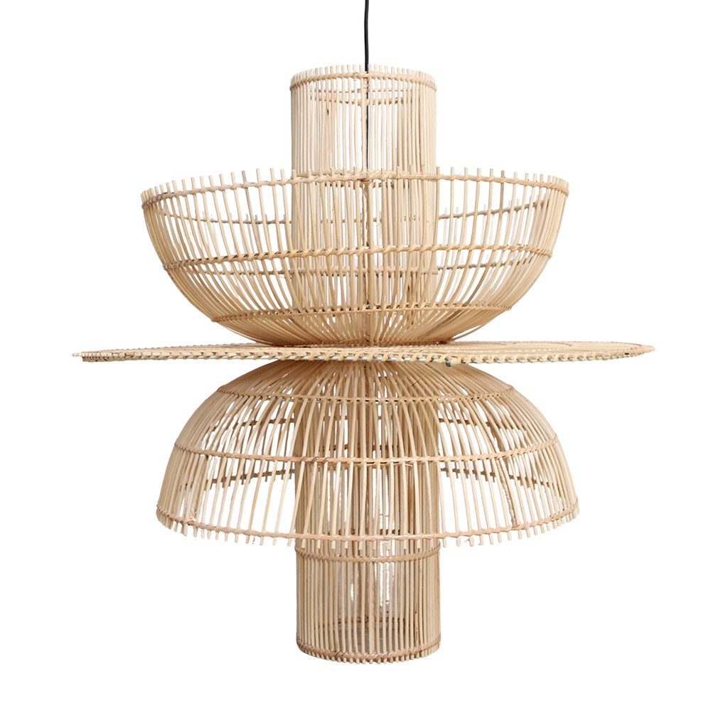 Saturn rotan hanglamp - Ø 65x63 cm