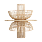 Saturn rotan hanglamp - Ø 65x63 cm