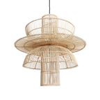 Saturn rotan hanglamp - Ø 65x63 cm