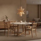 Saturn rotan hanglamp - Ø 65x63 cm