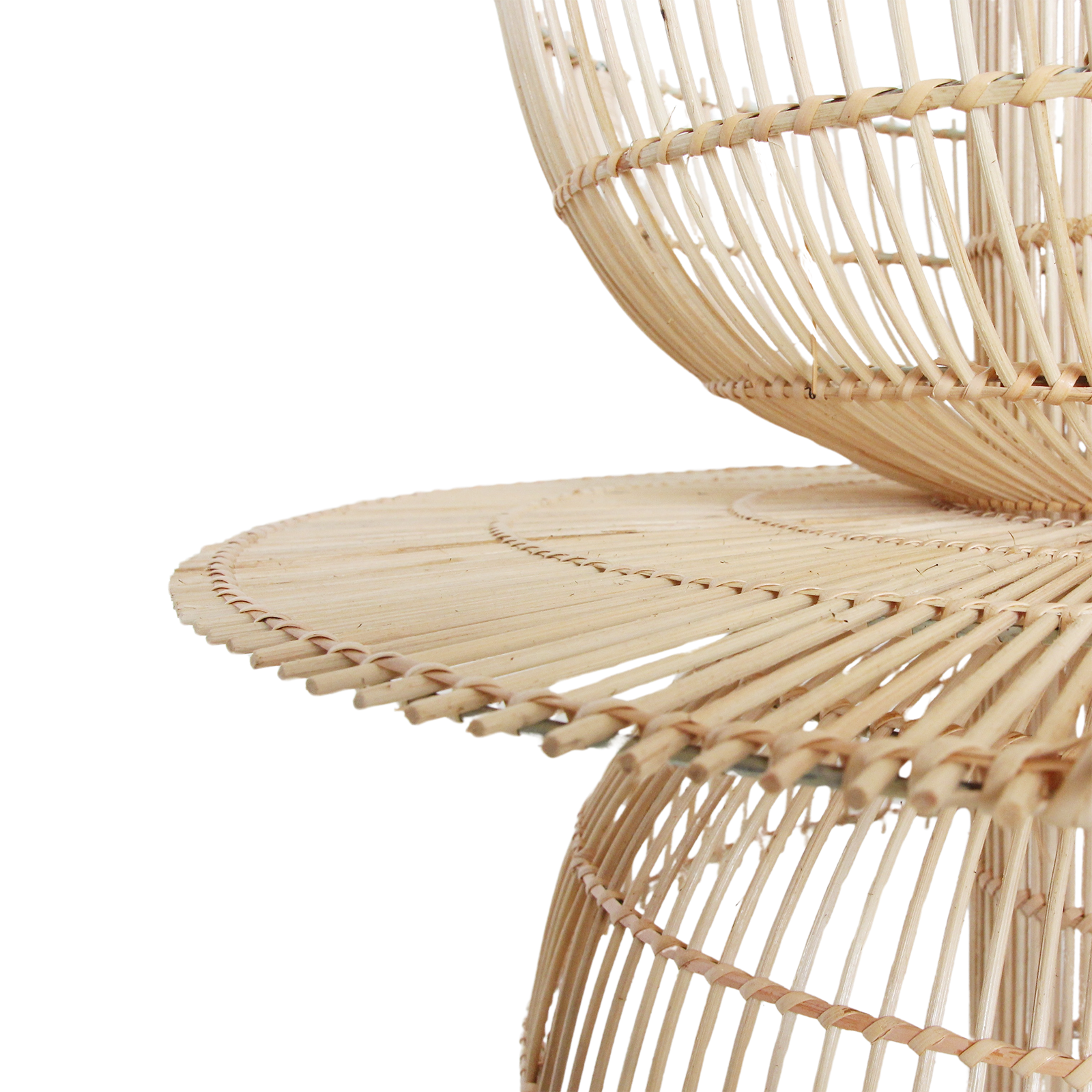 Saturn rotan hanglamp - Ø 65x63 cm