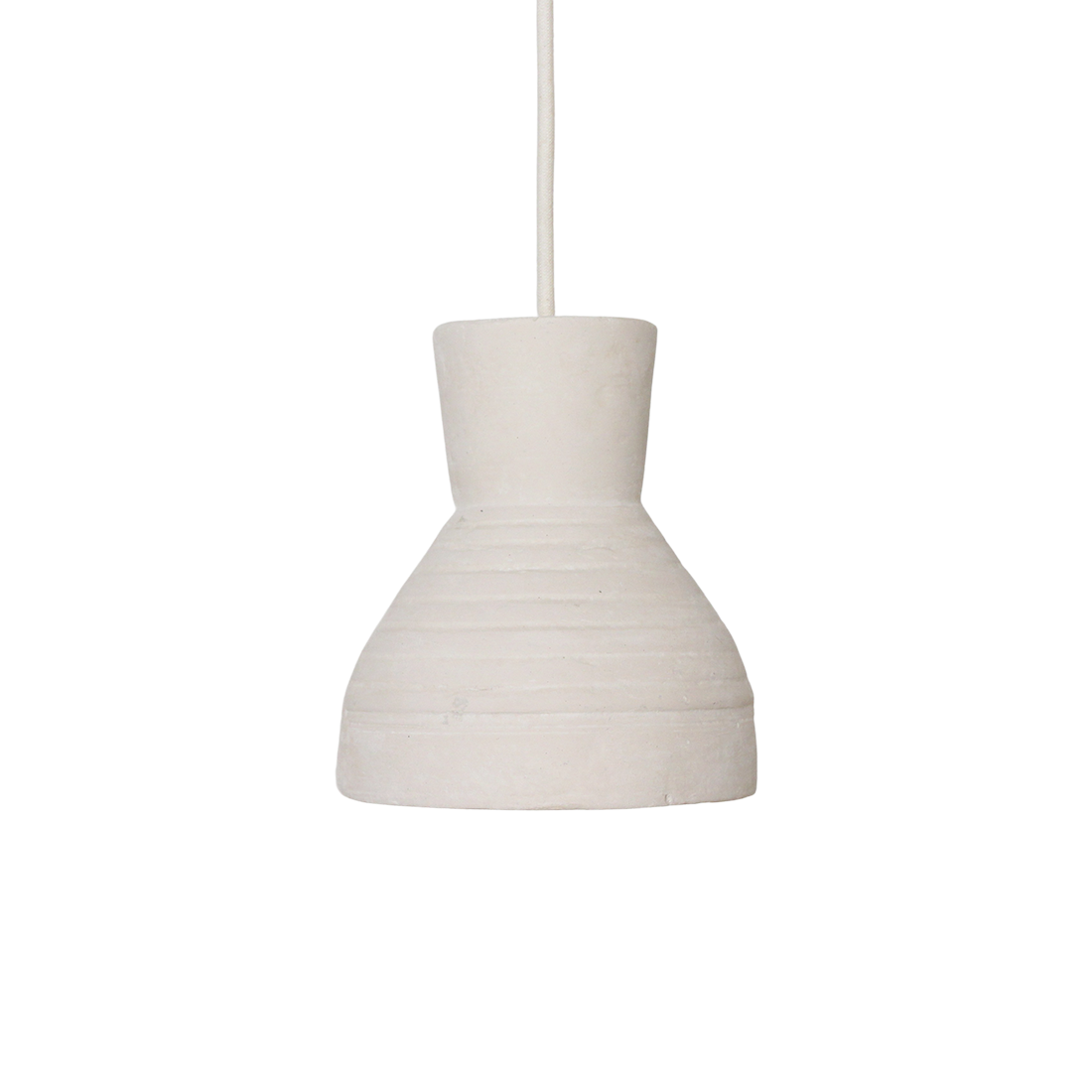 Krijt hanglamp Sukkur - 15x15x17,5 cm