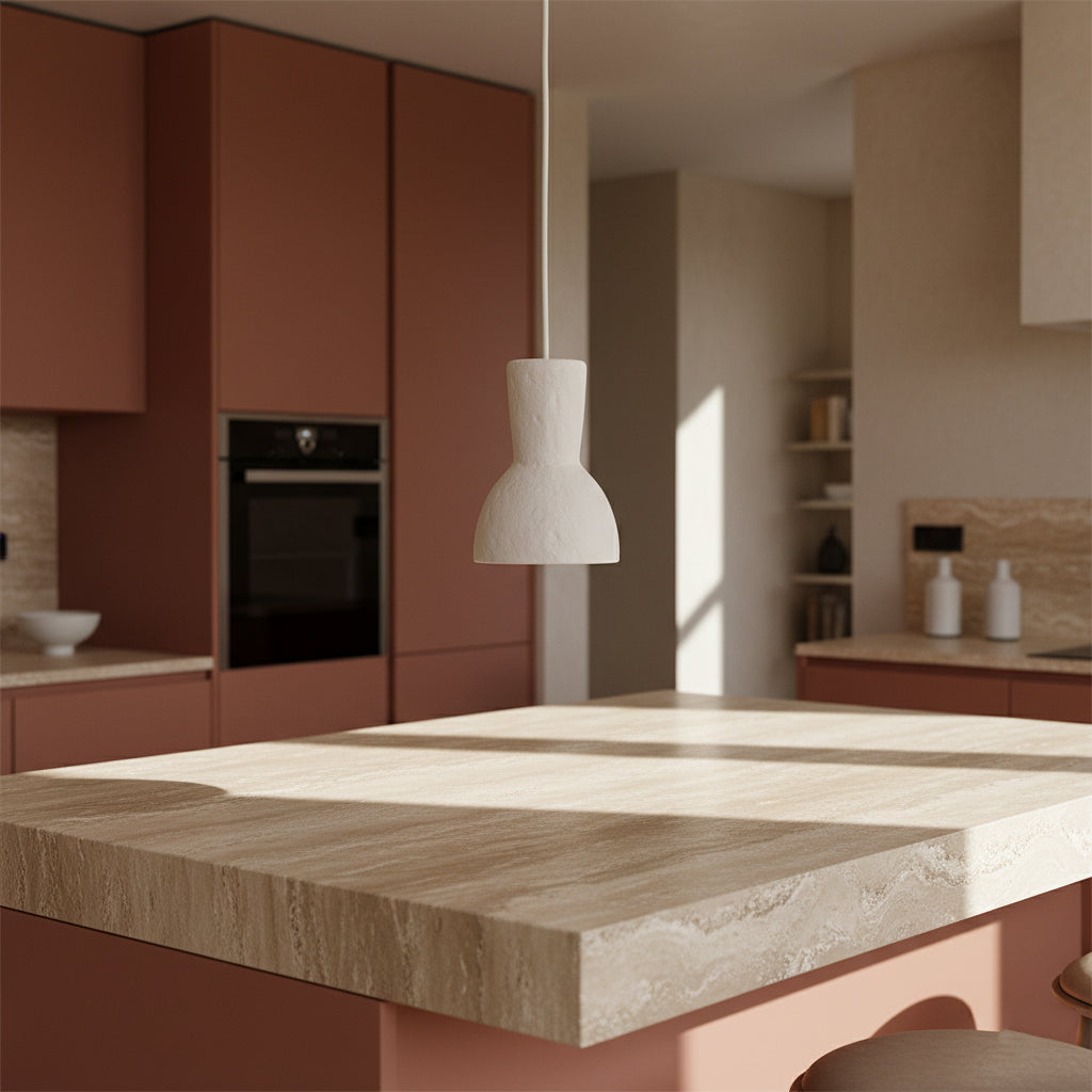 Chalk hanglamp Moro - 15x15x21,5 cm