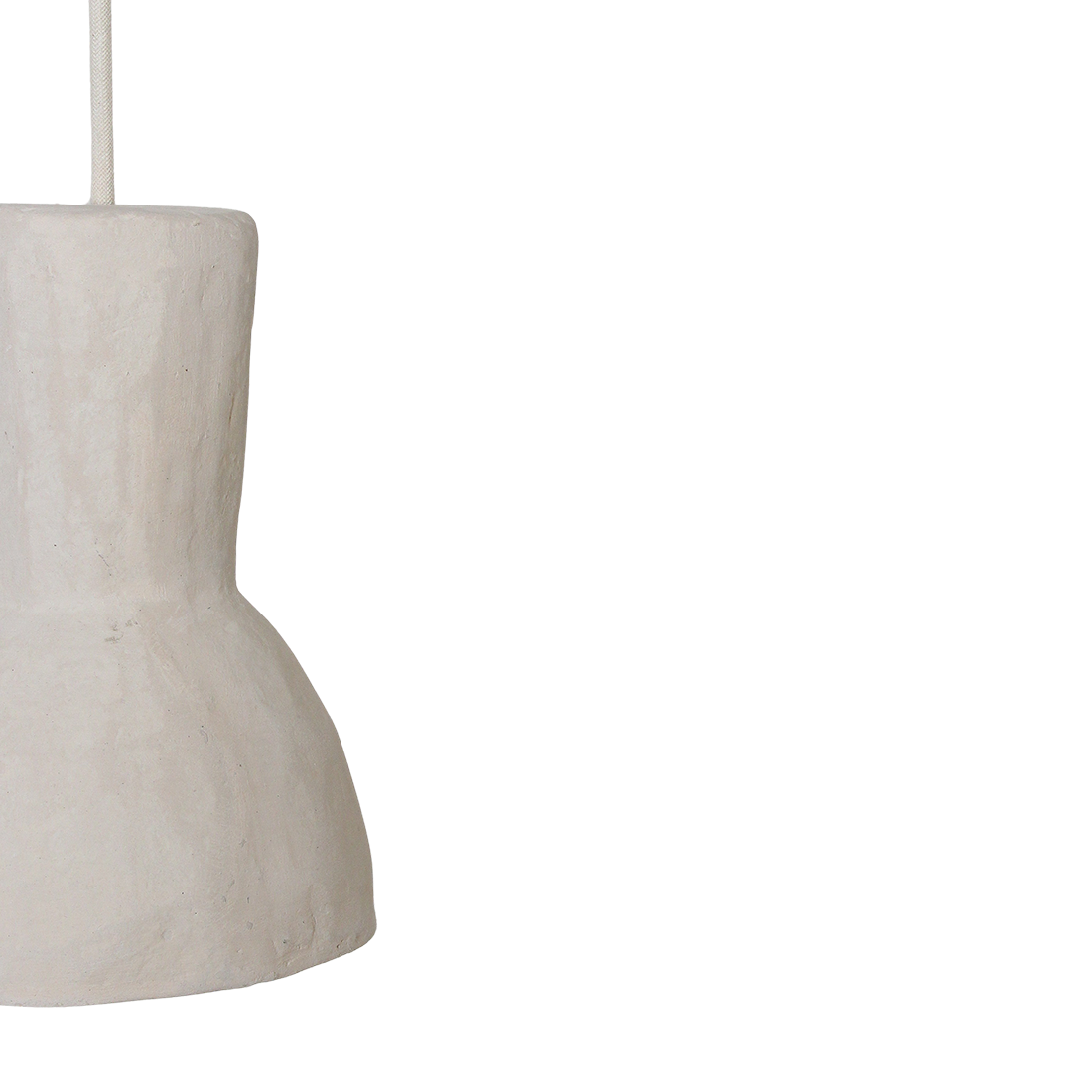 Chalk hanglamp Moro - 15x15x21,5 cm