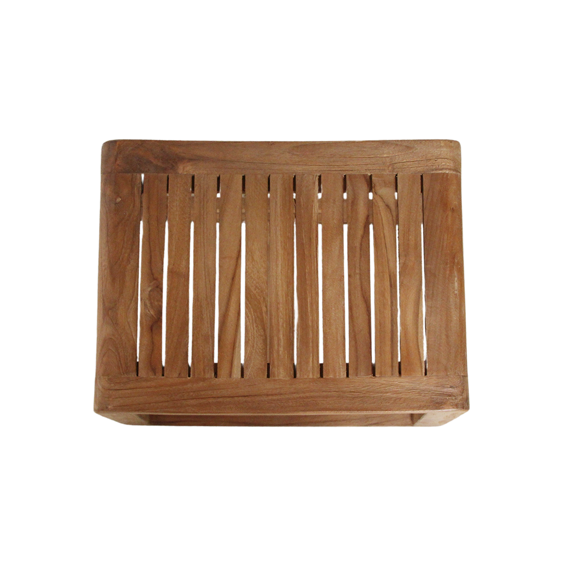 Teakhouten schommelkruk - 49x36x45 cm