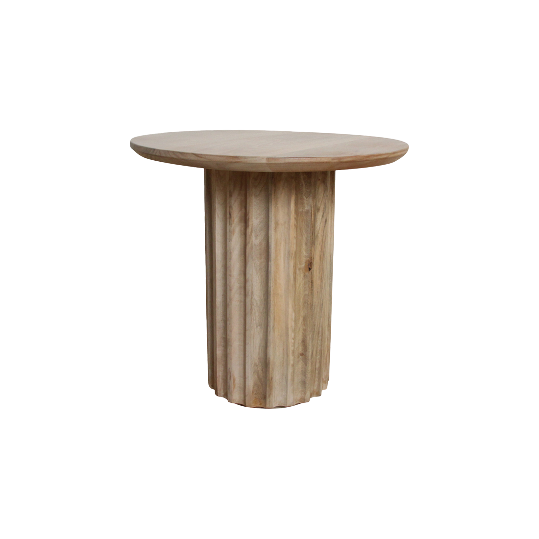 Bullnose Bijzettafel Reversed Naturel Ø50 cm