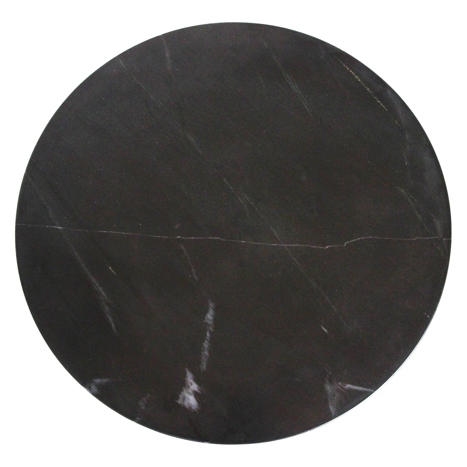 Crema Marmeren Bijzettafel Zwart