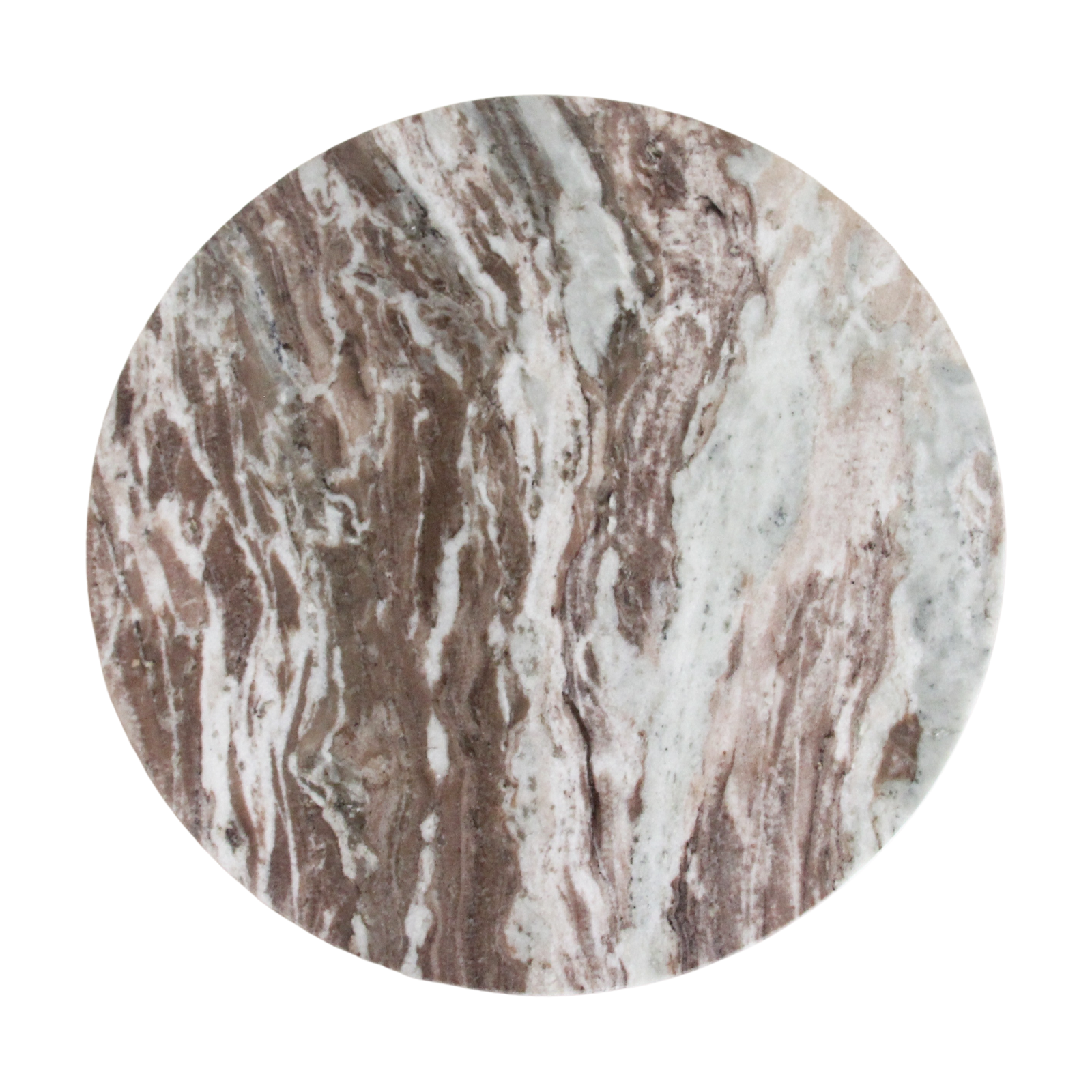 Crema Fantasy Bruin Marmeren Bijzettafel