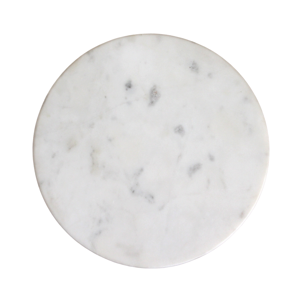 Atjeh Marmeren Bijzettafel Wit