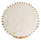 Infinity Marmeren Bijzettafel Hourglass