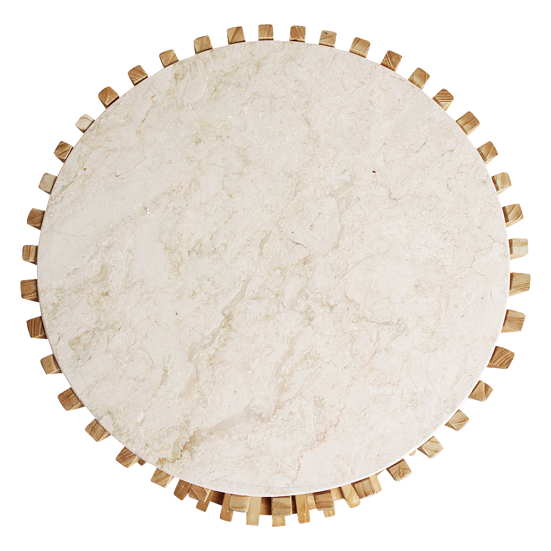 Infinity Marmeren Bijzettafel Hourglass