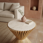 Infinity Marmeren Bijzettafel Hourglass