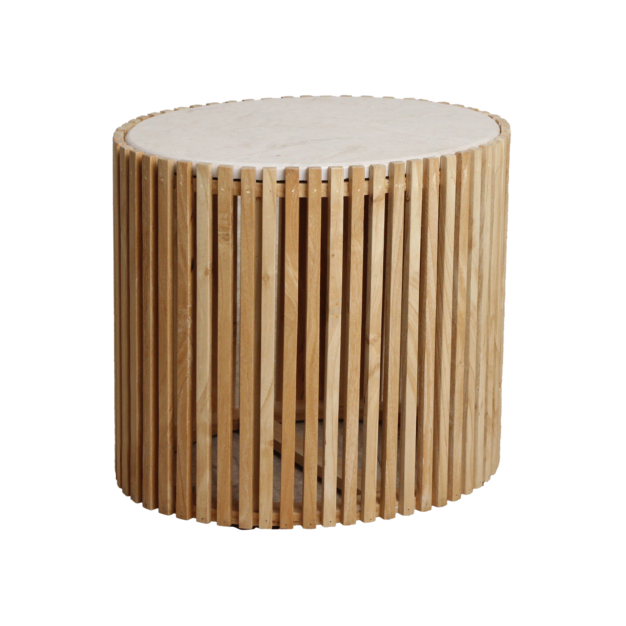 Infinity Ovale Marmeren Bijzettafel